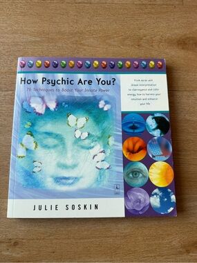 📚3 for $12📚 How Psychic Are You? by Julie Soskin - Blue & Purple Cover